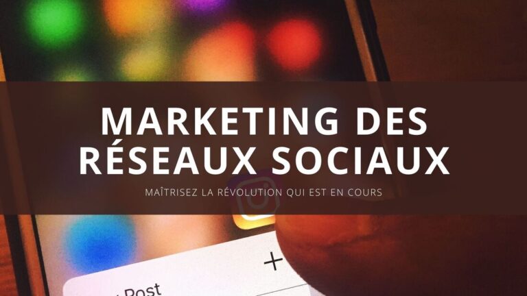 Photo marketing des réseaux sociaux