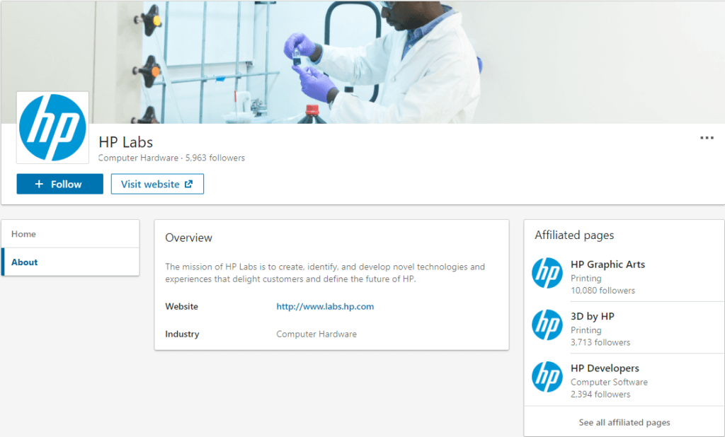 linkedin lead generation 4 1 HP Labs
