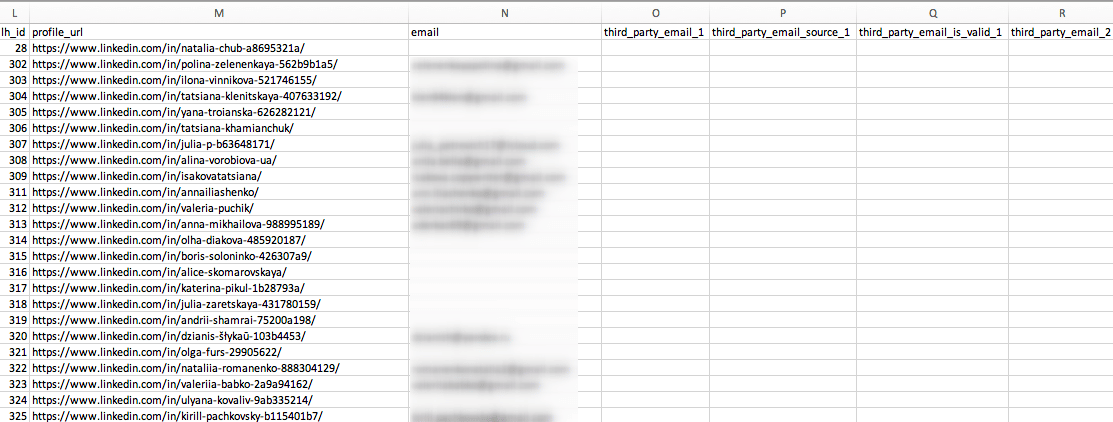 Prospection automatisée sur LinkedIn 53 Exportation des prospects de LinkedIn Sales Navigator vers Excel