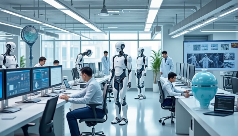 découvrez comment les robots révolutionnent le monde du travail en 2026, en automatisant les tâches, améliorant la productivité et créant de nouvelles opportunités professionnelles.
